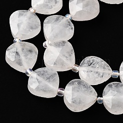 Natural Quartz Crystal Beads Strands&nbsp;G-P570-E21-02
