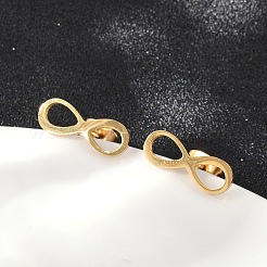 304 Stainless Steel Stud Earrings&nbsp;EJEW-Z089-40G