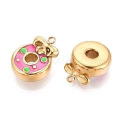 304 Stainless Steel Enamel Pendants&nbsp;X1-STAS-T068-10A