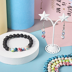 6 Strands 6 Colors Synthetic Turquoise Dyed Beads Strands&nbsp;TURQ-TA0001-03