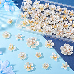 56Pcs 8 Styles Plastic & Resin Cabochons&nbsp;FIND-TA0008-28
