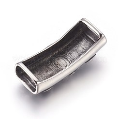 304 Stainless Steel Slide Charms&nbsp;STAS-E454-32AS
