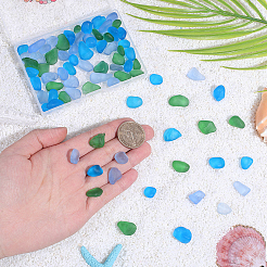 80Pcs Ocean Series Glass Display Decoration&nbsp;DJEW-PA0001-04B