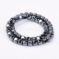 Magnetic Synthetic Hematite Beads Strands&nbsp;G-P262-09