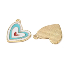 Alloy Enamel Pendants&nbsp;FIND-R147-04G