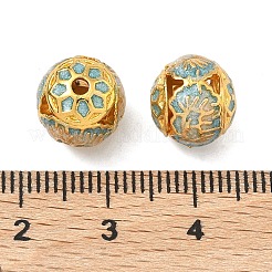 Alloy Enamel Beads&nbsp;ENAM-B037-06G-02