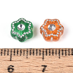 Plastic Flower Beads&nbsp;KY-T041-26B-M