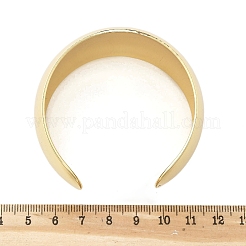 Brass Cuff Open Bangles&nbsp;BJEW-M060-03G
