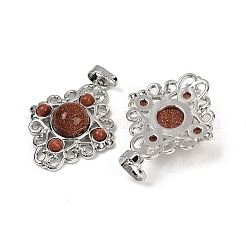 Synthetic Goldstone Pendants&nbsp;G-Z077-01P-09