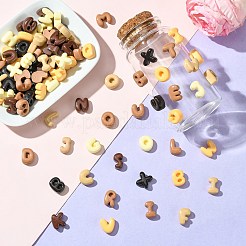 Opaque Resin Decoden Cabochons&nbsp;RESI-CJC0023-10B