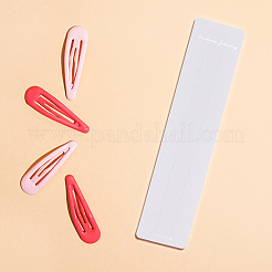 Paper Hair Clip Display Cards&nbsp;CDIS-WH0020-13