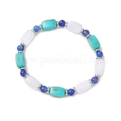Acrylic Beaded Stretch Bracelets for Men Women&nbsp;BJEW-JB12167-03