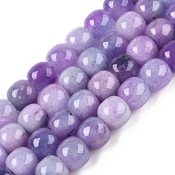 Dyed Natural White Jade Beads Strands&nbsp;G-T138-D17