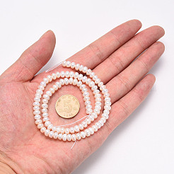 Natural Cultured Freshwater Pearl Beads Strands&nbsp;PEAR-Q007-18B
