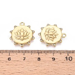 Ion Plating(IP) 304 Stainless Steel Rhinestone Pendants&nbsp;STAS-N109-254G