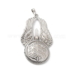 Natural Quartz Crystal Big Pendants&nbsp;G-R486-02P-09