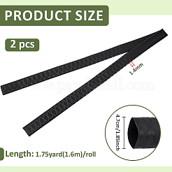 2Pcs POE Plastic Anti-slip Heat Shrink Tubing for Fish Rods&nbsp;AJEW-BC0010-95C