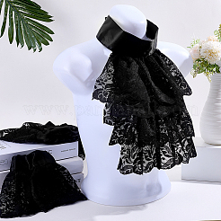 3Pcs 3 Styles Polyester Ruffle Collar & Sleeves Set&nbsp;AJEW-WH0609-803