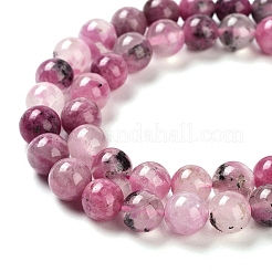 Natural Cherry Blossom Agate Beads Strands&nbsp;G-B076-A02-02