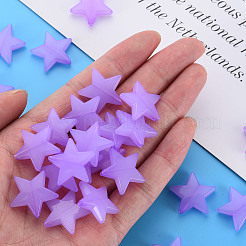 Imitation Jelly Acrylic Beads&nbsp;X-MACR-S373-90-E04