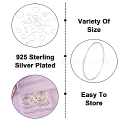 52Pcs 10 Style Brass Linking Rings&nbsp;KK-YS0001-07