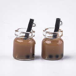 Glass Bottle Pendants&nbsp;CRES-S359-01
