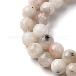 Natural White Moonstone Beads Strands&nbsp;X-G-I388-01-6mm