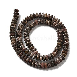 Natural Leopard Skin Jasper Beads Strands&nbsp;G-Z030-A07-01