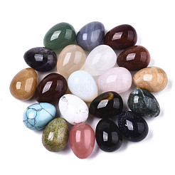 Natural & Synthetic Mixed Gemstone Egg Stone&nbsp;G-N0327-007