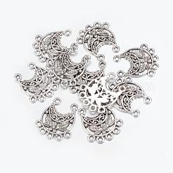 Tibetan Style Alloy Chandelier Components Links&nbsp;PALLOY-EA10687Y-AS-NF