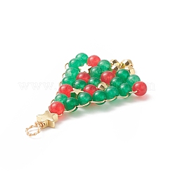 Natural Malaysia Jade Dyed Pendants&nbsp;PALLOY-JF02003