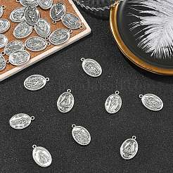 30Pcs 6 Styles Religion Tibetan Style Alloy Pendants&nbsp;FIND-Yw0011-57