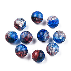 Transparent Crackle Acrylic Beads&nbsp;CACR-N002-15A