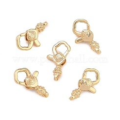SHEGRACE Brass Lobster Claw Clasps&nbsp;XGRQ58517-766G