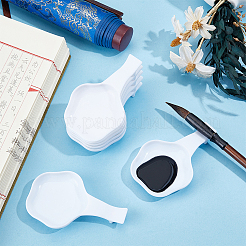 Flower Plastic Ink Dish&nbsp;AJEW-GF0013-76
