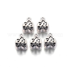 Tibetan Style Alloy Tube Bails&nbsp;TIBE-S314-107AS-RS