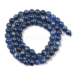 Natural Kyanite/Cyanite/Disthene Round Bead Strands&nbsp;G-L411-20-6mm
