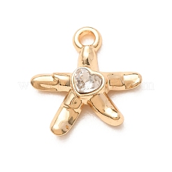 Alloy Rhinestone Pendants&nbsp;RB-CBAA597-02G