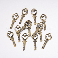 Alloy Key Pendants&nbsp;EA10901Y-AB