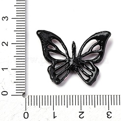 Spray Paint Alloy Rhinestones Pendants&nbsp;LS-ALRI-E130-01EB-01