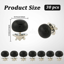 30Pcs ABS Imitation Pearl Brooches&nbsp;JEWB-GF0011-53B