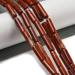 Natural Red Jasper Beads Strands&nbsp;G-D464-51