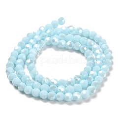 Opaque Glass Beads Stands&nbsp;X-EGLA-A035-P6mm-B10