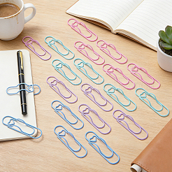 20Pcs 4 Colors Iron Pen Clips&nbsp;OFST-SZ0001-07