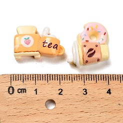 Opaque Resin Cabochons&nbsp;X-RESI-I068-09