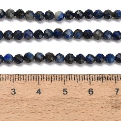Natural Lapis Lazuli Beads Strands&nbsp;G-F838-A03-4mm