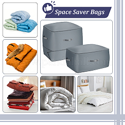 4Pcs Travel Cloth 2-Layer Clothes Expandable Storage Zipper Bags&nbsp;ABAG-WA0001-45A