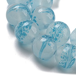 Handmade Lampwork Beads Strands&nbsp;LAMP-L079-05G