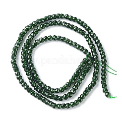Synthetic Green Goldstone Beads Strands&nbsp;G-F748-O03-01