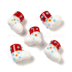 Handmade Lampwork Bumpy Beads Strands&nbsp;LAMP-U001-01E-1